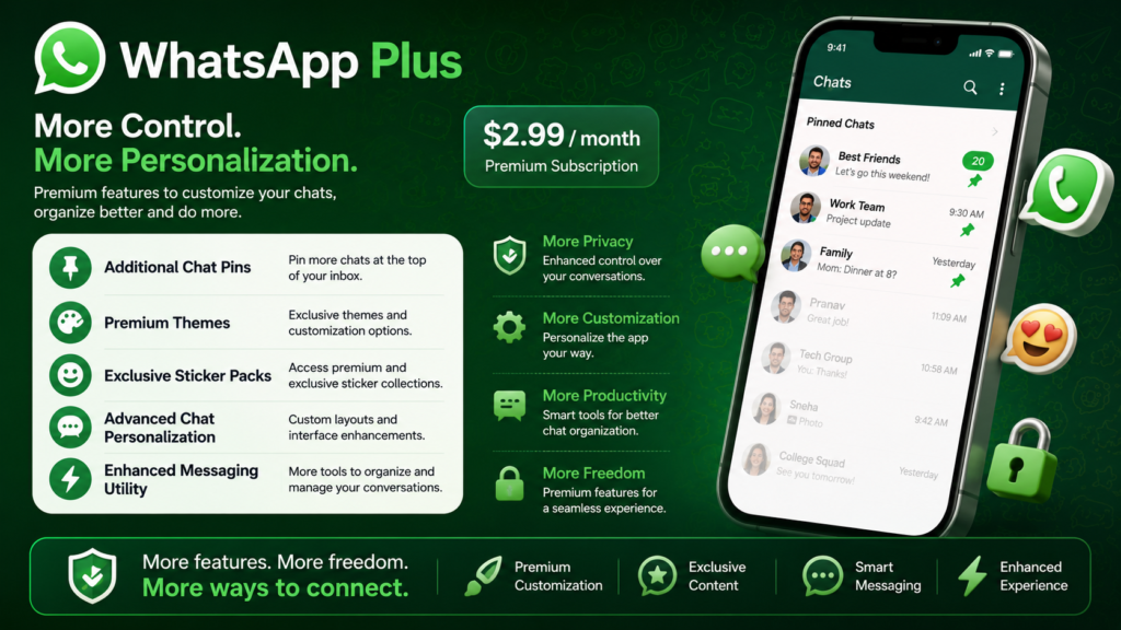WhatsApp Plus Features